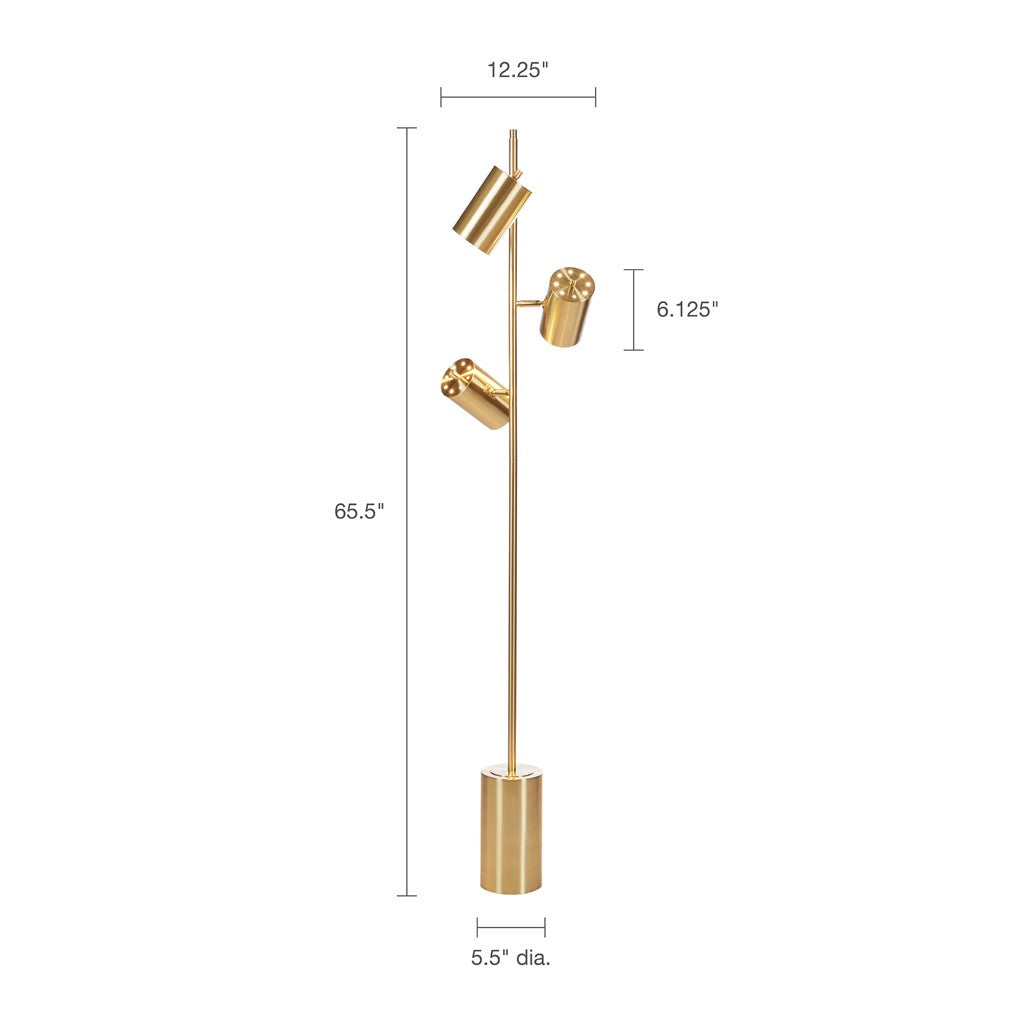 Alta Gold Floor Lamp