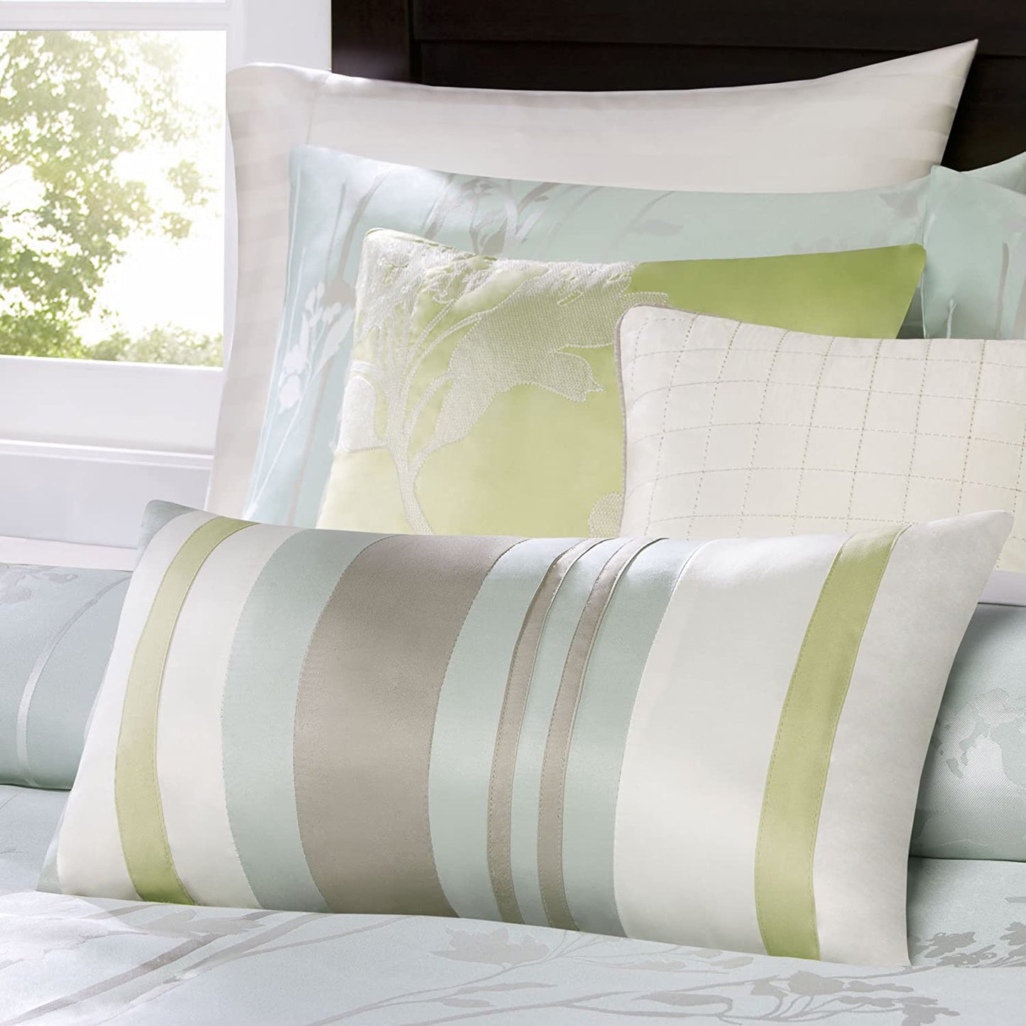 California Green 7-Piece Comforter Set Comforter Sets By Olliix/JLA HOME (E & E Co., Ltd)