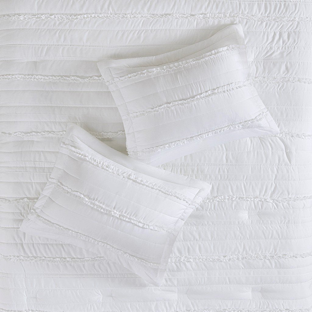 Chesapeake White 5-Piece Comforter Set Comforter Sets By Olliix/JLA HOME (E & E Co., Ltd)