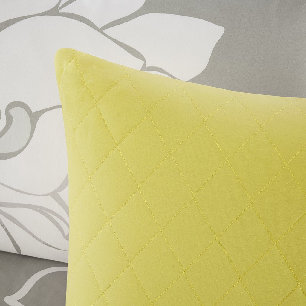 Lola Yellow 7-Piece Comforter Set Comforter Sets By Olliix/JLA HOME (E & E Co., Ltd)