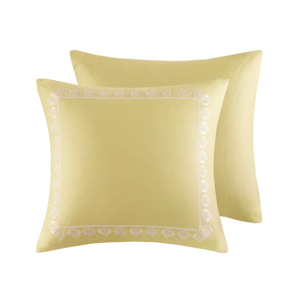 Austin Yellow 7-Piece Comforter Set Comforter Sets By Olliix/JLA HOME (E & E Co., Ltd)